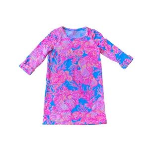 LILY PULITZER cotton printed mini dress
